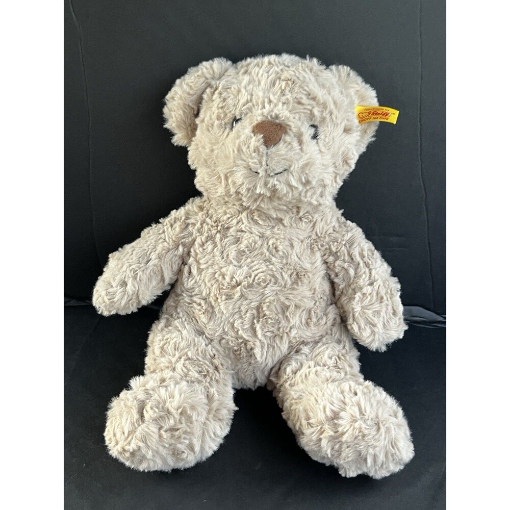 Steiff Honey Teddy Bear Light Beige 11 inch Plush Ear Tag
